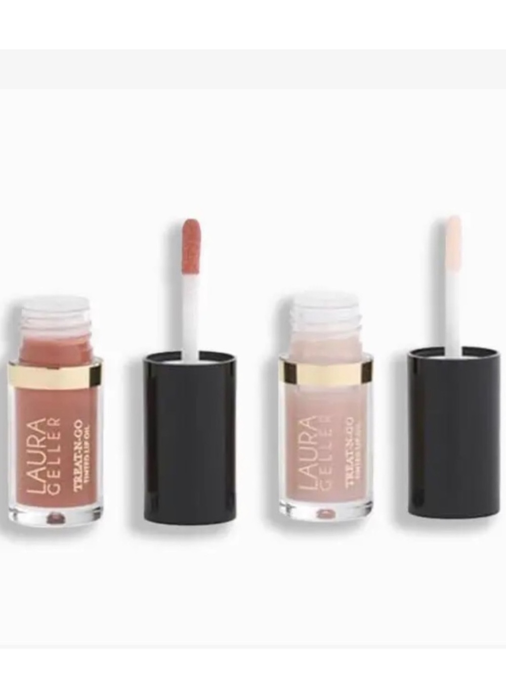 LAURA GELLER Treat-n-Go Lip Oil Duo 3.2ml BRAND NEW/SEALED
